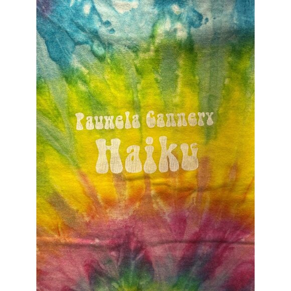 Colortone Tie-Dye T-Shirt XL "Baked On Maui" Peace Sign #7157 - Picture 4 of 8
